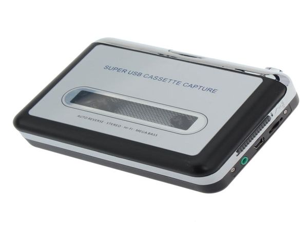 Lettore di cassette USB classico Convertitore da cassetta a MP3 Cattura Walkman Lettore MP3 Registratori a cassette Converti musica su nastro su Compu9757829