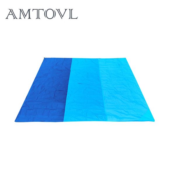 Коврик AMTOVL, водонепроницаемый коврик для пикника, одеяло для путешествий, пляжа, кемпинга, очень большой мягкий коврик, многофункциональный для кемпинга/семейной поездки