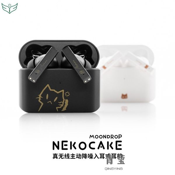 Fones de ouvido de telefone celular MoonDrop Nekolocake TWS IEMs Fone de ouvido Nirkabel Sesungguhnya Mendukung ANC A2DPAVRCPHFPHSSPBCAAC Earbud com cancelamento de ruído Aktif 230905