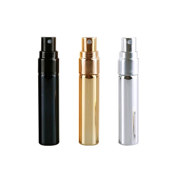 2024 1 pcs Refilable Glass Metal Ugello Fottiglia spray Atomizzatore Spray Atomizer Portable Travel Cosmetic Contenitore Bottiglia di profumo per vetro