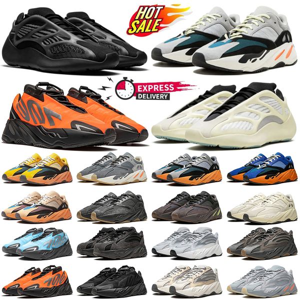 700 v3 v2 uomo donna scarpe da corsa sneakers da uomo outdoor Alvah Solid Grey Static Azael Salt Cream Utility Black Inertia scarpe da ginnastica sportive da donna taglia 36-46