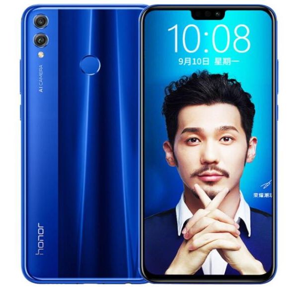 Оригинальный сотовый телефон Huawei Honor 8X 4G LTE, 6 ГБ ОЗУ, 64 ГБ ПЗУ, восьмиядерный процессор Kirin 710, Android, 65 дюймов, полноэкранный режим, 200 МП, AI Fingerprint8035627