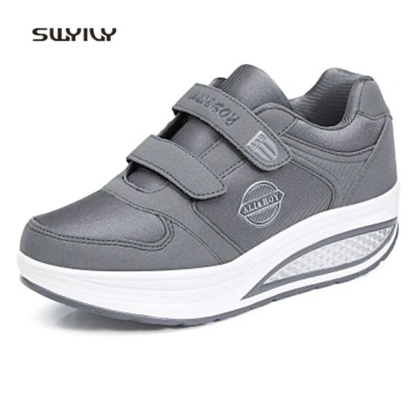 Scarpe swyivy women tonificante scarpe sneaker altalene leggera per le scarpe dimagranti per il tacco morbido femminile 2018 perdono peso