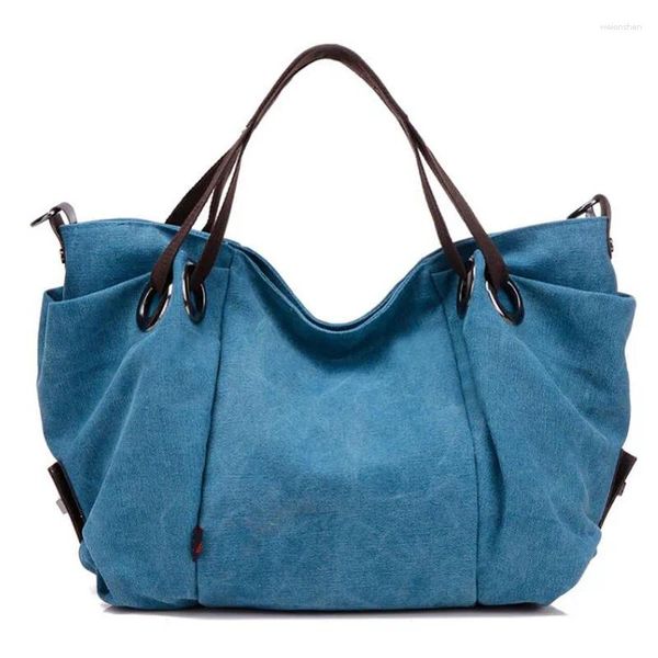 Totes Autunno Inverno Canvas Borse da donna Borse Borsa a tracolla grande da donna Borsa a tracolla da donna Bolsas Femininas