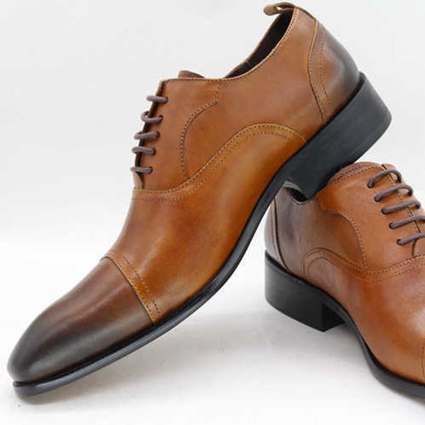HBP - новый бестселлер, мужские кожаные модельные туфли в итальянском стиле.