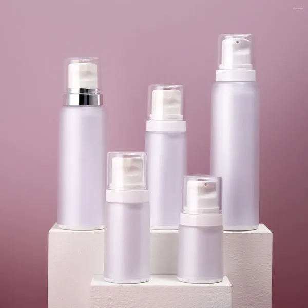 Aufbewahrungsflaschen YUXI Doppelschichtige Frosting Fine Fog Sprühflasche High-End-Cremelotion-Abfüllung