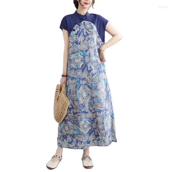 Roupas étnicas Tradicional Elegante Cheongsam Estilos Chineses Vintage Mulheres Qipao Vestidos China Tang Terno Robe Oriental