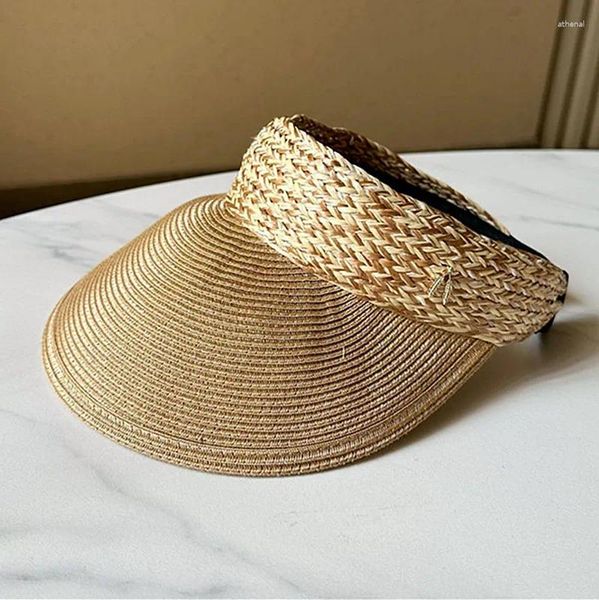 Ballkappen 202403-2509139-yl Ins Drop Outdoor Shade im Sommer PP Gras ohne Lady Sunshade Hat Woman Visors Cap