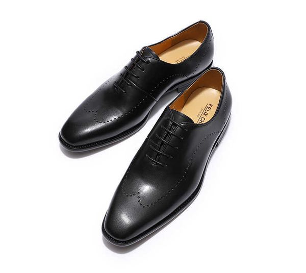 HBP Sapatos masculinos de tamanho grande sem marca, melhores sapatos sociais de couro monge Oxfords para homens