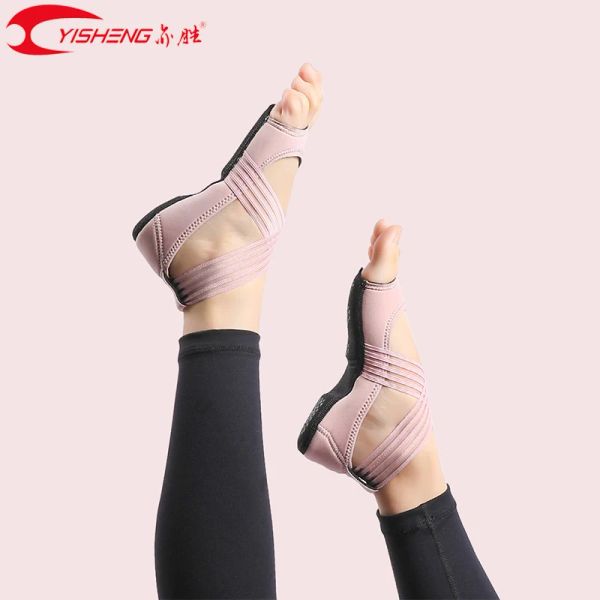 Stivali Yisheng Yoga Toning Shoes for Women Fitness Five 5 Fingers Scarpe Pilates Sport Body Scarpe per le scarpe da allenatori di professori