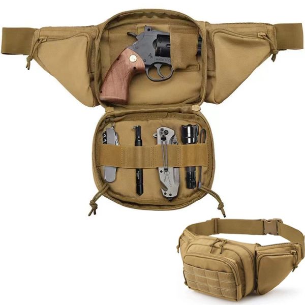 Bolsas Tactical Gun Saco Saco de Bolstar Combate Militar de Campo Esporte Caçar Caçar Athletic Sling Gun Holster Bag