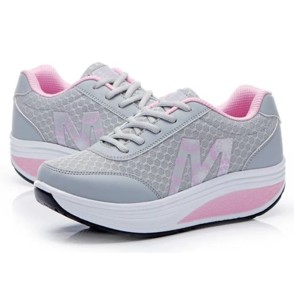 Scarpe da ginnastica da ginnastica da ginnastica da sneaker tonificata zecca zapatillas scarpe sportive per donna show swing slingness traspirante scarpe da swing