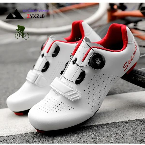 Calçados Novos Sapatos de Ciclismo Sapatos de Ciclo Homens Road Dirt Bike Racing Sneaker Mulheres Bicicleta Mountain Bike Spd Mtb Sapatos Unissex Zapatillas Mtb