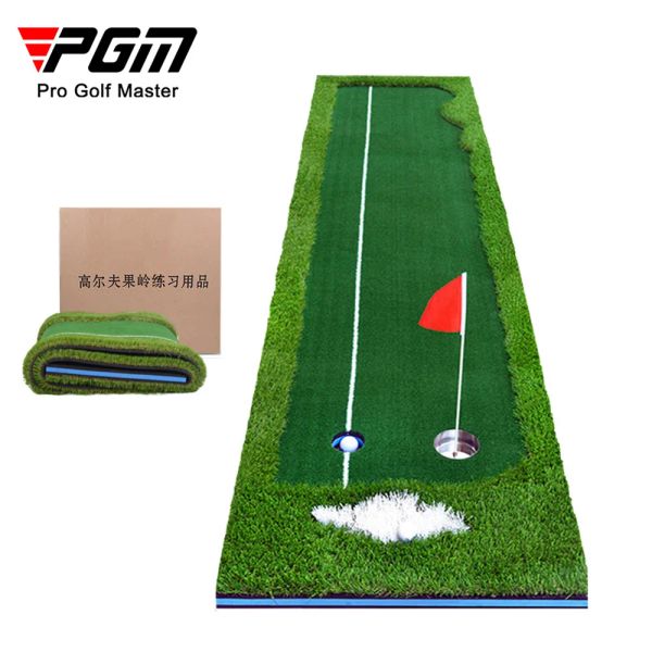 Aiuta la coperta per pratica PGM Golf per interni ed esterni Putting Green Pratica per la casa Accessori per golf fairway a due / quattro colori GL001