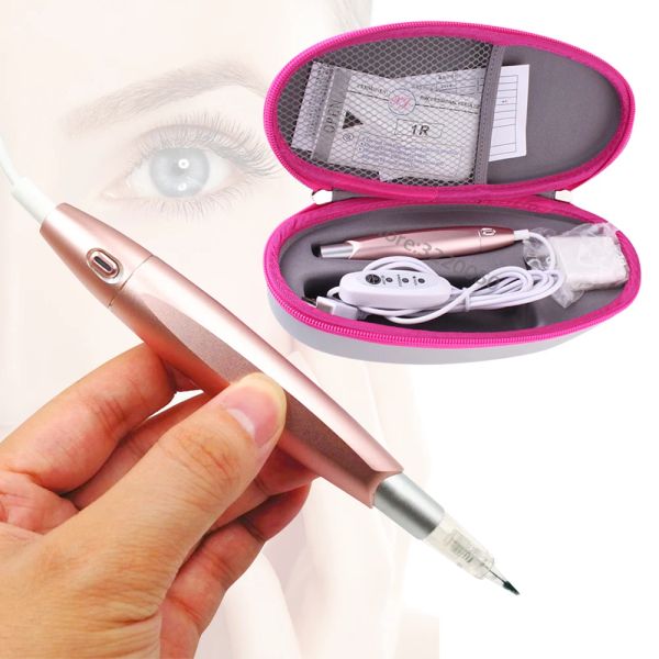 Maschinen Dermografo Charme Prinzessin Tattoo Pen Machine Dermografo Universa Halbwelgendes Make -up -Stift für Augenbrauen Lippen Eyeliner mit Nadel