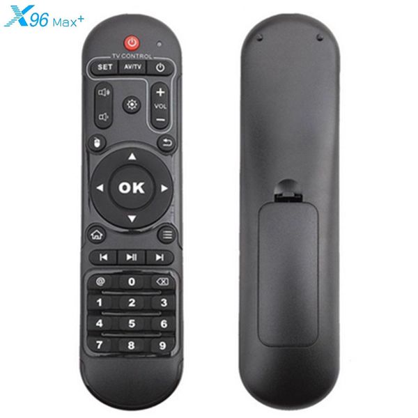 Autêntico caixa de tv controle remoto universal para x96 x96 max plus x96 ar android caixa de tv ir controlador para media player set top box x98 pro x92