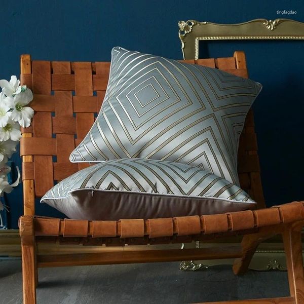 Cuscino Jacquard Fodera di lusso Fashion Design Decorativo di alta qualità per divano Soggiorno Decor Federa Camera da letto