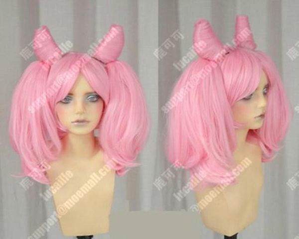 Peruca de festa cosplay Chibiusa Sailor Chibi Moon Lolita 01234286011