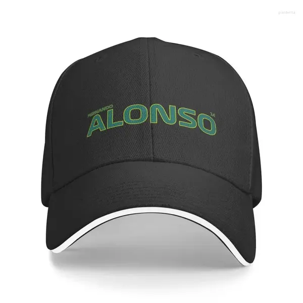 Cappellini da baseball personalizzati Alonso 14 Berretto da baseball da corsa Protezione solare Uomo Donna Regolabile Sport Car Race Cappello da papà Autunno