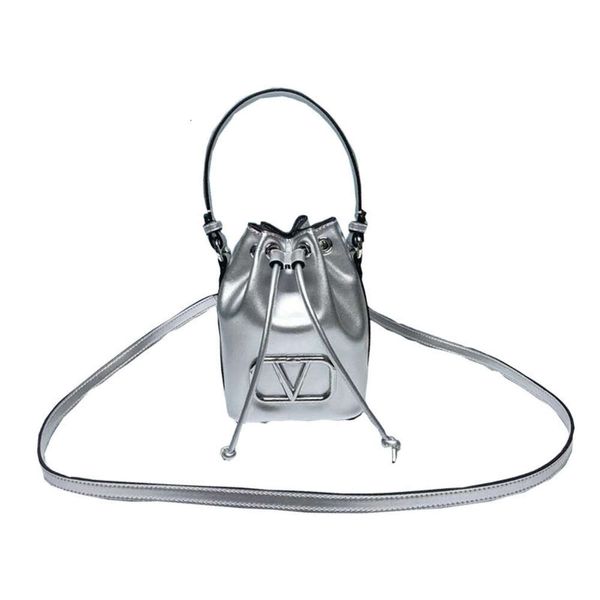 Shop Design Handtasche Großhandel Einzelhandel Yang Zis Echtes Leder 2024 Neue High-End Light Luxury Mini Bucket Bag Schulter Damen