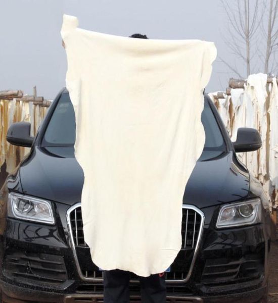 1 шт., натуральные эластичные полотенца из замши для чистки автомобиля, нерегулярная сушка, стирка, уход, полировальная ткань 50x80 см, 65x100 см8608675