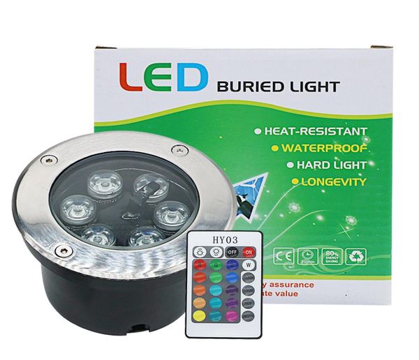 IP67 wasserdicht, 12 V Gleichspannungseingang, 6 W LED-Untergrundlicht, warmweiß, weiß, rot, grün, blau, gelb, RGB-Farbe verfügbar8664206