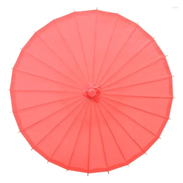 Party-Dekoration, 84 cm, chinesischer farbiger Papier-Regenschirm, traditioneller Tanz, farbiger Sonnenschirm, Kinder, DIY-Malerei, Hochzeit, dekorative Kunst