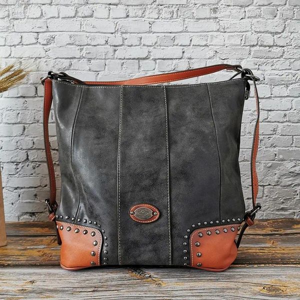 Totes grande capacidade designer sacos de ombro para mulheres bolsa de compras de couro macio senhoras crossbody 2024-venda