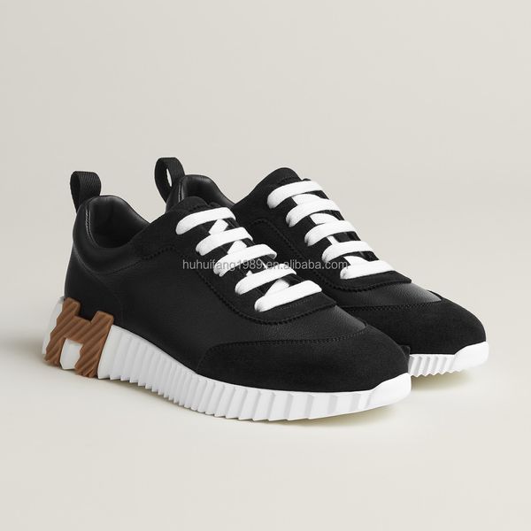 Sneakers casual in pelle 2024 nuove donne di design di lusso con piattaforma piatta scarpe da tennis stringate traspiranti scarpe da ginnastica retrò in colore misto