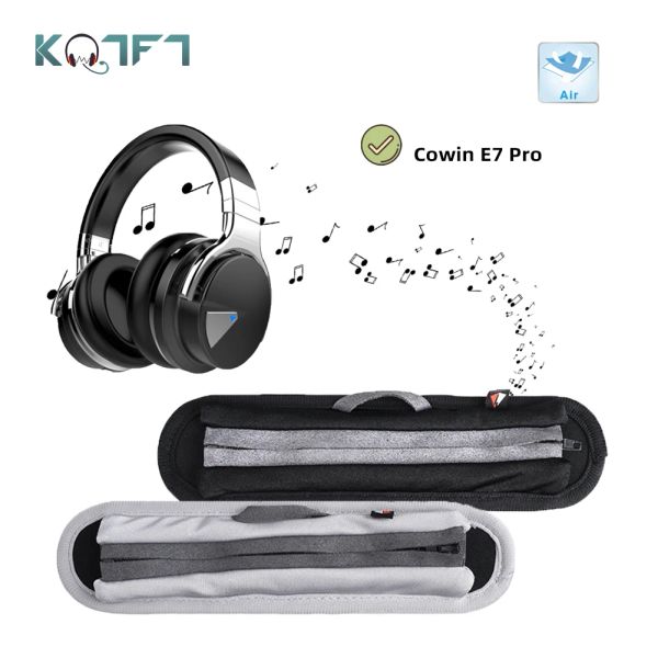 Zubehör KQTFT Ersatz-Kopfband für Cowin E7 Pro E7 Headset Stoßstange Ohrpolster Teile Ohrenschützer Abdeckung Kissen Tassen Hülse