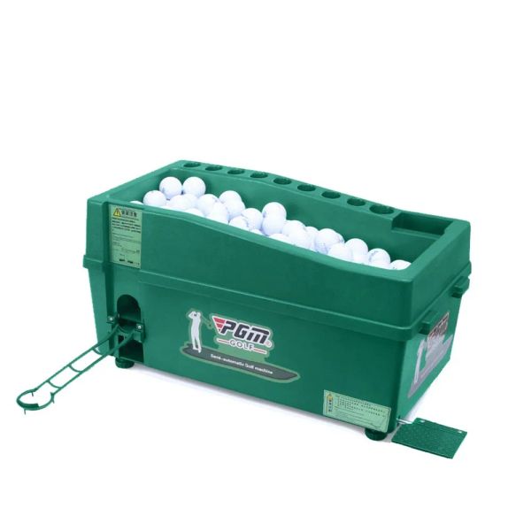 Aiuta il distributore automatico di palline da golf con supporto per mazze da golf, contiene 60100 palline, macchina per l'allenamento delle palline da golf