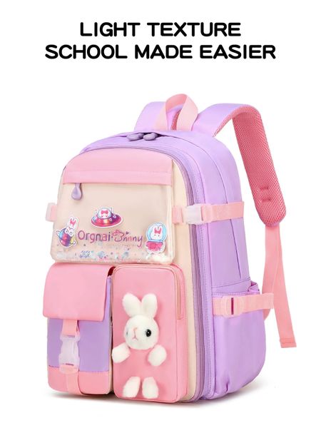 Kühlschränke für Mädchen mit großer Kapazität, Modelle für Grundschüler, Schultasche, süße Prinzessin, Schüler, leichte Schule, 240314