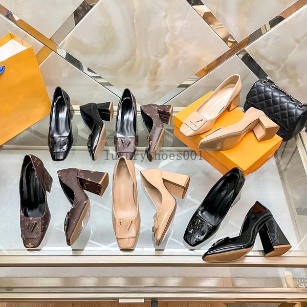 Kadın ayakkabıları için moda platform pompaları sallamak CD süper yüksek topuklu toka kayış lüks tasarımcı Mary Jane ayakkabı kadın goth kalın topuklu parti sandalet bayanlar 3.7 01