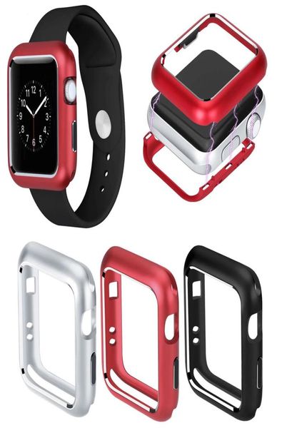 Schutzhüllen aus Aluminiumlegierung und Metall für Apple Watch 41 mm, 45 mm, 40 mm, 44 mm, 38 mm, 42 mm, magnetisch, vollständiger Schutz, passend für iWatch Serie 7 62414546