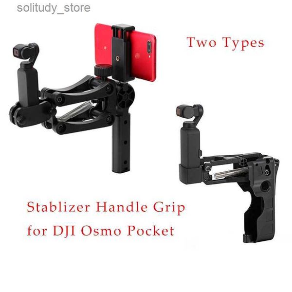 Stabilisatoren Stabile Griffarm-Stoßdämpferhalterung Flexible 4-Achsen-Halterung für DJI OSMO Pocket 2 Universalgelenk-Handyzubehör Q240319