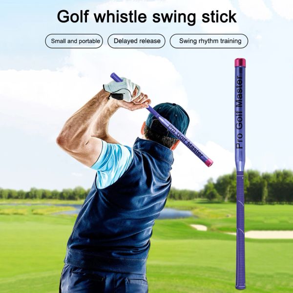 AIDS Gummi Grip Golf Swing Übung Stick für Anfänger Haltung Korrektur Unterrichtsstock Golf Putungsübungen Trainingshilfewerkzeuge