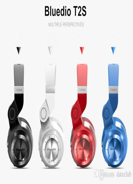 Bluedio T2S Original Bluetooth Kopfhörer Mikrofon Stereo Wireless Headset Bluetooth 41 für iPhone Samsung Xiaomi HTC6158652