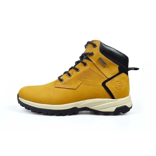 HBP Non-Brand Custom Outdoor High-Top-Freizeitschuhe, rutschfeste Leder-Wanderstiefel für Herren