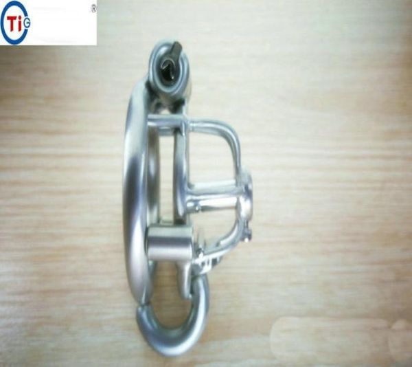 Gaiola de bloqueio ultra curto, dispositivo masculino de bondage, gaiola peniana de aço inoxidável para homem cb bdsm6073399