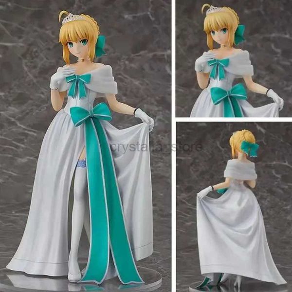 Anime Manga Emiya Shirou figurine gioco Anime Tohsaka Rin saber Altria Pendragon abito formale ragazza Modello garage set giocattolo in PVC Regali di Natale 240319