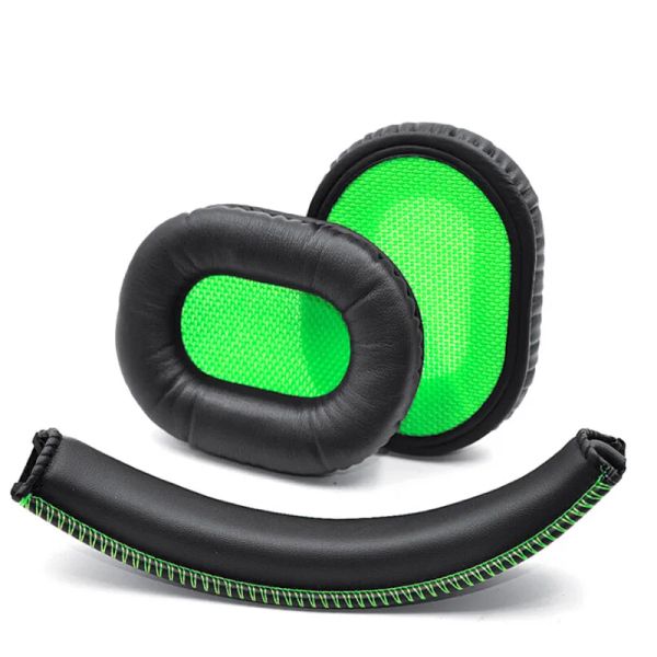 Accessori Cuscino di ricambio Fascia per auricolari per cuffie Razer Black Shark