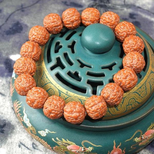 Прядь в тибетском стиле с текстурой чешуи дракона, маленький Jingang Bodhi - ручной браслет с пятью лепестками, полный плоти