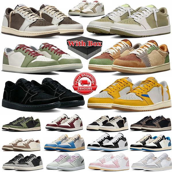 nike air jordan 1 low Jumpman 1 jordans1 jordan1s Travis Scott 1s Low Travis Scot. Reverse Mocha Fragment Black Phantom Zion Williamson Voodoo Year Of The Rabbit【code ：L】Sneakers