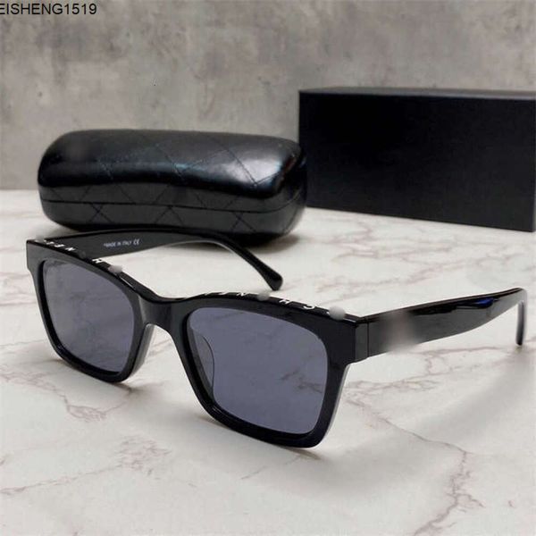 Mode Ch Top Sonnenbrille Stern Net Rot Gleicher Buchstabe Rahmen Sonnenbrille Kleine Box Weiblich mit Original Korrekte Version Hohe Qualität