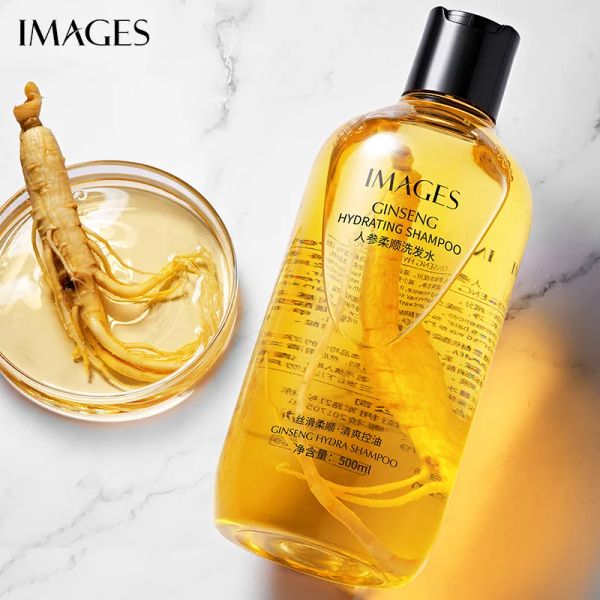 Shampoo IMMAGINI Ginseng Shampoo Idratante Riparazione Capelli Secchi Danneggiati Anti Forfora 500ml