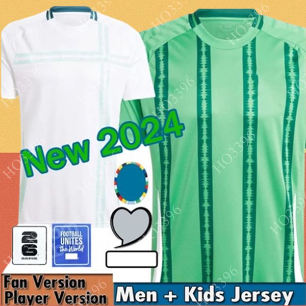 Irlanda do Norte 2024 Euro Cup Soccer Jersey Nova 2025 Seleção Nacional 24 25 Camisa de Futebol Masculino Kit Infantil Conjunto Casa Verde Fora Branco Uniforme Masculino Charles Thompson