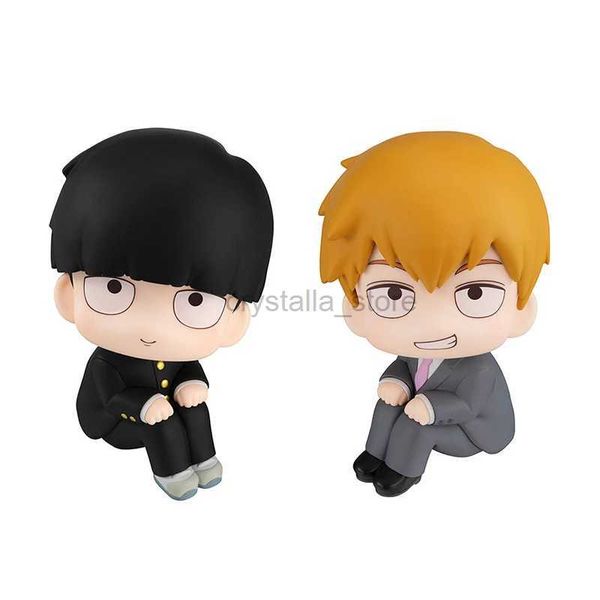 Anime Manga Mafia Psycho 100 Reigen Arataka Shigeo Kageyama Megahouse Mh look up set di giocattoli periferici per garage Figma oggetti da collezione mostra prima della vendita 240319