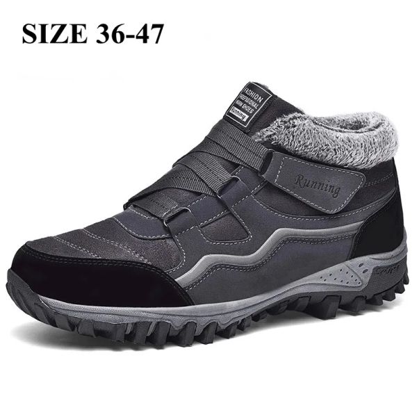 Schuhe xiaomi wasserdichte Winter Männer Stiefel warm mit Pelz Schneeschuhen Männer arbeiten Sicherheitsschuhe Frauen Stiefel Schuhe Fashion Stiefel Modestiefel