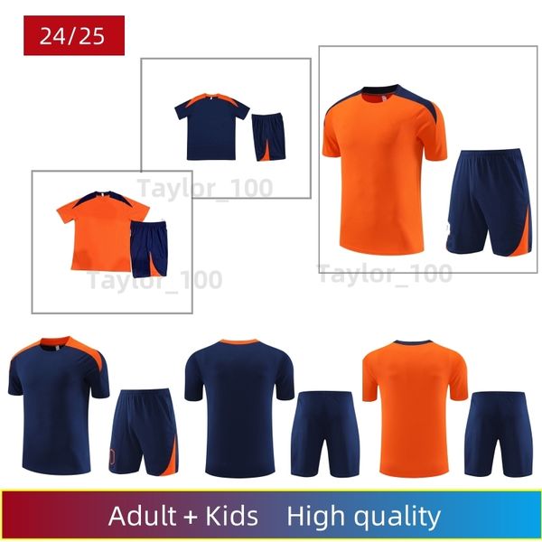 24 25Homens e crianças kit Holanda kit MEMPHIS camisa de futebol da seleção holandesa camisa de treinamento DE JONG VIRGIL DUMFRIES BERGVIJN BLIND DE LIGT camisa de futebol