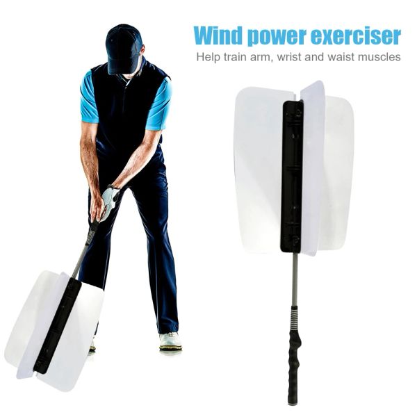 Aids Golf Geschwindigkeit Praxis Training Fan Professionelle Golf Club Wind Swing Stärke Power Trainer Golfer Exerciser Lehrmittel Ausrüstung